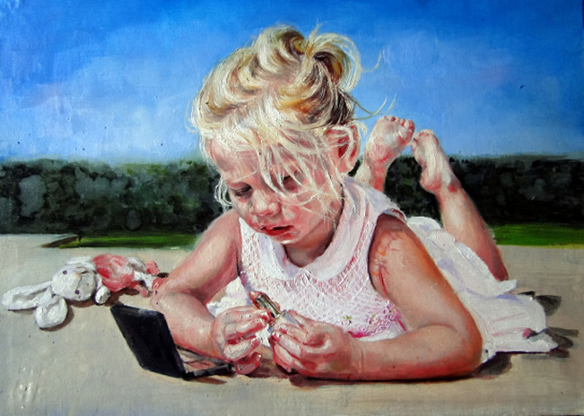 pinturas realistas de Carmen Mansilla